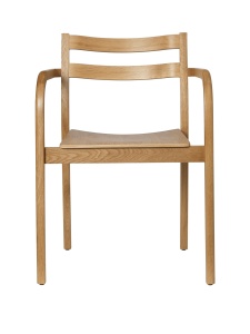Scaun dining maro deschis din lemn Boda Ferm Living