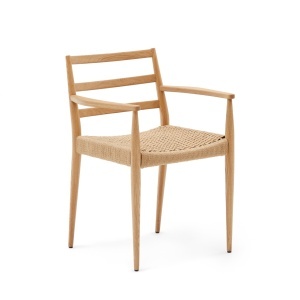 Scaun dining maro din lemn Analy Kave Home