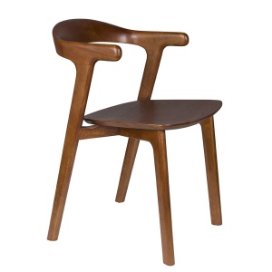 Scaun dining maro din lemn Northwood Zuiver