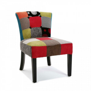 Scaun dining multicolor din bumbac Philippe Chair Versa Home