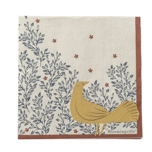 Set 20 servetele multicolore din hartie 33x33 cm Hezha Bloomingville