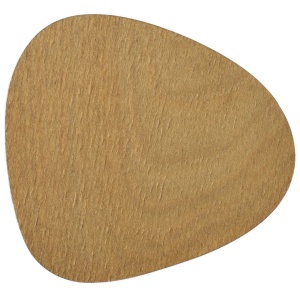 Set 4 protectii de masa maro din lemn 33x45 cm Pear The Home Collection