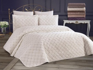 Set cuvertura crem din catifea Dessert Double The Home Collection