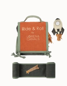Set de joaca din bumbac multicolor Ride & Roll MilkyWay Lorena Canals