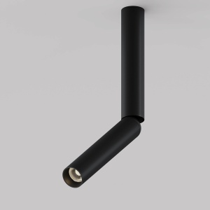 Spot negru din metal cu LED Terreo Maytoni