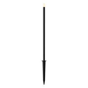 Stalp de iluminat gri grafit din metal cu LED 43 cm Spear Maytoni