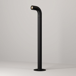 Stalp de iluminat pentru exterior gri grafit din metal cu LED 50 cm Sleek Maytoni