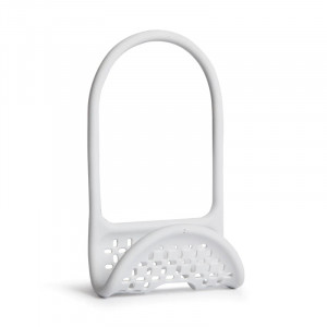 Suport pentru burete de vase alb din plastic Caddy Umbra