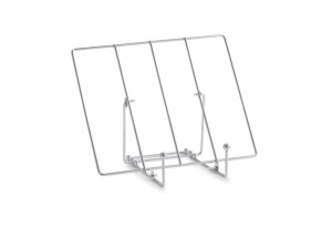 Suport pentru carte argintiu din metal Toris Zeller