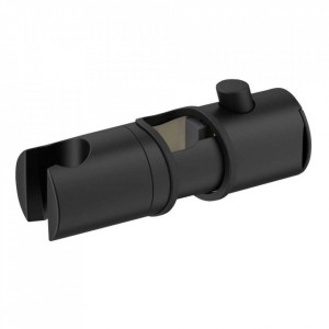 Suport pentru para dus negru din plastic Liberta Glider Wenko