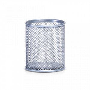 Suport pentru pixuri gri din metal Mesh Zeller