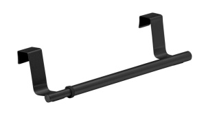 Suport prosoape negru din metal 35 cm Glam Wenko