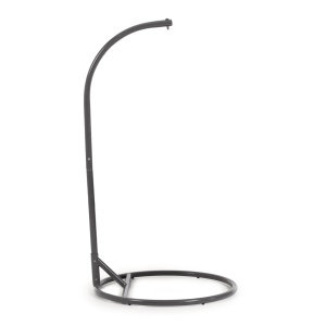 Suport scaun suspendat gri din metal Cira Kave Home