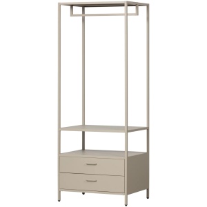 Suport umerase bej nisipiu din metal 185 cm Ferris Narrow Woood