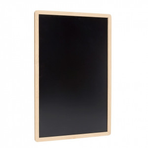 Tabla neagra cu rama din lemn stejar 60x90 cm Blackboard Hubsch
