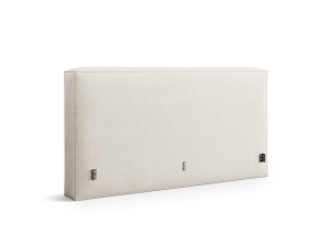 Tablie pat bej deschis din textil 189 cm Olivia Boucle Micadoni