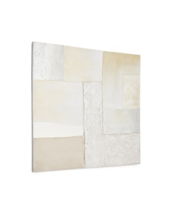 Tablou alb 100x100 cm Pineda Kave Home