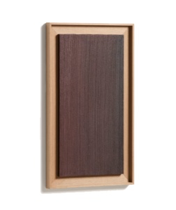 Tablou maro din lemn 40x70 cm Breon Kave Home