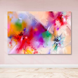 Tablou multicolor din fibre naturale 100x140 cm DEV02651100140 The Home Collection