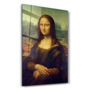 Tablou multicolor din sticla 46x72 cm CAM-1000 The Home Collection