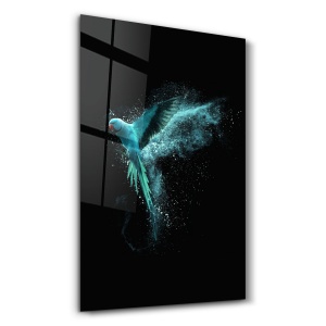 Tablou multicolor din sticla 46x72 cm CAM-5085 The Home Collection