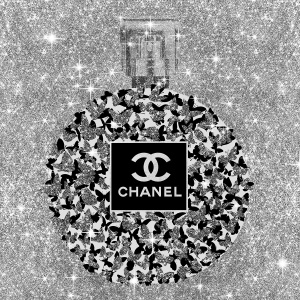 Tablou multicolor din sticla 80x80 cm Perfume Ter Halle