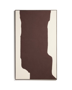 Tablou rosu burgund din lemn 120x200 cm Irden Kave Home