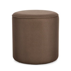 Taburet rotund maro din textil 42 cm Oleysa Bizzotto