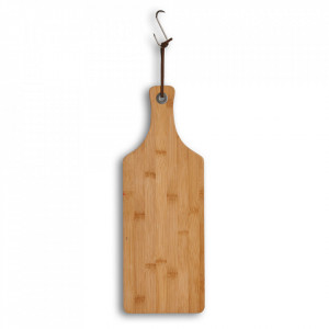 Tocator dreptunghiular maro din bambus 16x45 cm Senya Zeller