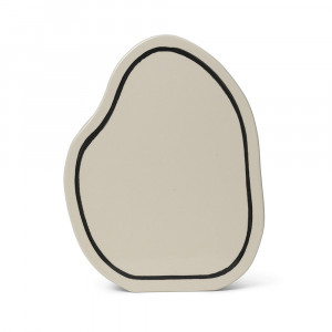 Vaza alb antic din ceramica 28 cm Paste Ferm Living