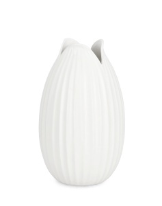Vaza alba din ceramica 33 cm Devlyn Bizzotto