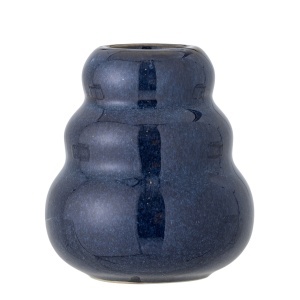 Vaza albastra din ceramica 10 cm Faramir Bloomingville