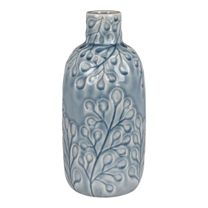 Vaza albastra din ceramica 26 cm Avy House Nordic