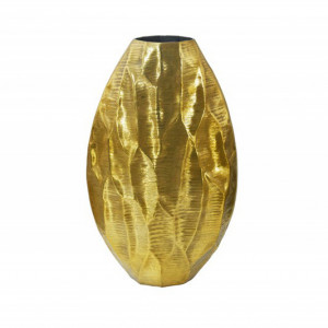 Vaza aurie din metal 45 cm Orient The Home Collection