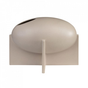 Vaza bej nisipiu din ceramica 21 cm Ovo Versmissen