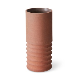 Vaza decorativa maro din ceramica 32 cm Avy HKliving