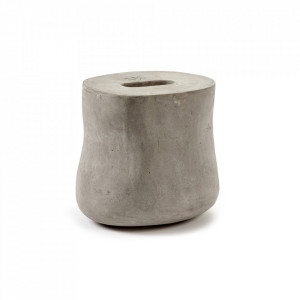 Vaza gri din beton 28 cm Ivy Serax