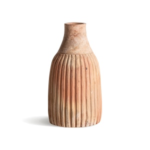 Vaza maro deschis din ceramica 29 cm Aike Vical Home
