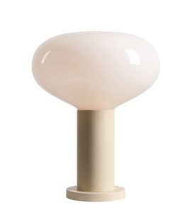 Veioza crem din metal 33 cm Flo Aldex