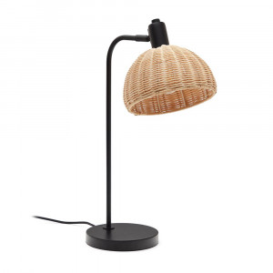 Veioza maro din ratan 56 cm Damila Kave Home