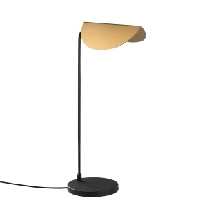 Veioza neagra/crem din metal 57 cm Corner The Home Collection