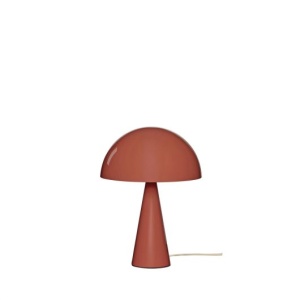 Veioza rosie din metal 34 cm Mush Hubsch