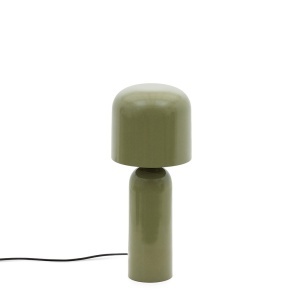 Veioza verde din metal 38 cm Monze Kave Home