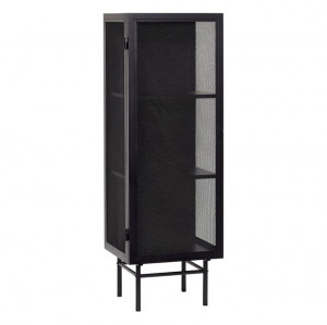 Vitrina neagra din metal 150 cm Main Hubsch