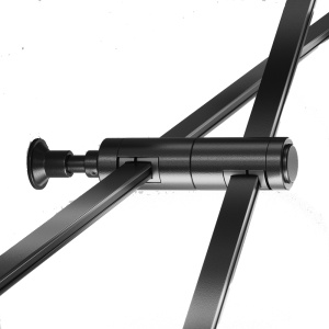 Accesoriu pentru sina negru din metal Flarity Double Maytoni