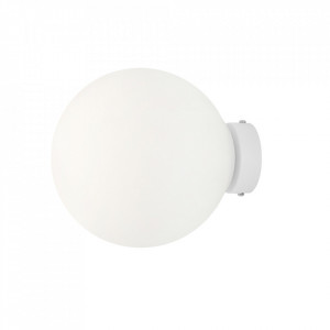 Aplica alba din sticla Ball M Quiet Object