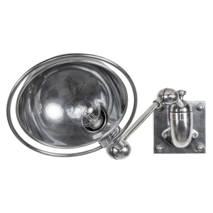 Aplica argintie din metal Melborne Versmissen