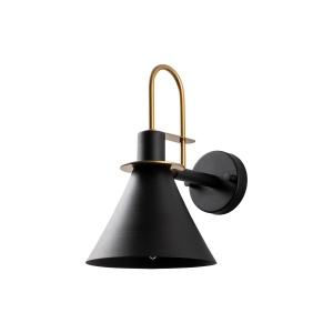 Aplica neagra din metal Arco The Home Collection