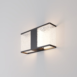Aplica pentru exterior neagra din metal Floeva Maytoni