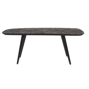 Bancheta maro din lemn 118 cm Webster Quiet Object